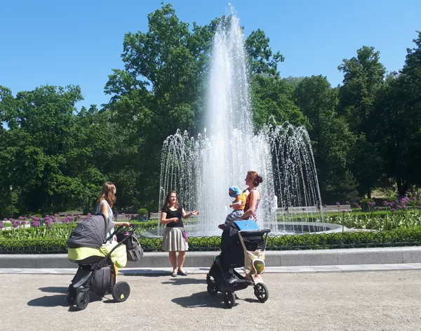Mamoms ir tėčiams su vaikiškais vežimėliais